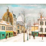 ALOIS (LECOQUE) KOHOUT (CZECH / BOHEMIAN 1891 - 1981) - Montmartre with the Sacré-Cœur Basilica