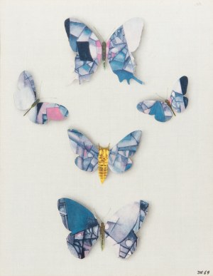 JIŘÍ KOLÁŘ (CZECH / BOHEMIAN 1914 - 2002) - Butterflies