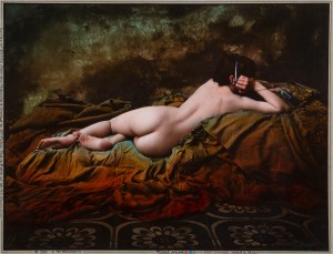 JAN SAUDEK (CZECH / BOHEMIAN 1935*) - The Walkman