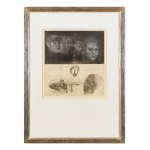 JIŘÍ ANDERLE (CZECH / BOHEMIAN 1936*) - Jan Tříska and Karla Chadimová