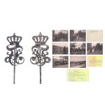 GIFT PIN WITH CROWNED MONOGRAM OF FRANZ FERDINAND D