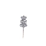 GIFT PIN WITH CROWNED MONOGRAM OF FRANZ FERDINAND D'ESTE | M. HERZ & SOHN, VIENNA (AUSTRIA / AUSTRIAN)