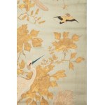 SILK EMBROIDERED PANEL WITH BIRD MOTIFS | CHINA (CHINA / CHINESE 19TH-20TH CENTURY)