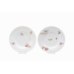 TWO PORCELAIN PLATES | MEISSEN (GERMANY / GERMAN 18TH CENTURY)