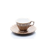 CUP AND SAUCER | VRANOV NAD DYJI (CZECH / BOHEMIAN 1815-1830)