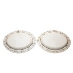 SET OF TWO OVAL BOWLS | CREIL ET MONTEREAU, FRANCE (FRANCE / FRENCH EARLY 19TH CENTURY)