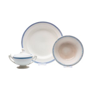 SET OF DISHES | TYNEC NAD SAZAVOU (TEINITZ) (GERMANY / GERMAN EARLY 19TH CENTURY)