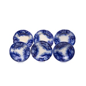 6 DEEP PLATES | OLD ROLE (CZECH / BOHEMIAN 19TH CENTURY)