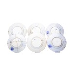 6 SHALLOW PLATES | OLD ROLE (CZECH / BOHEMIAN 19TH CENTURY)