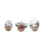 A SET OF THREE CERAMIC VESSELS | GERMANY, SPAIN, ITALY (GERMAN / SPANISH / ITALIAN GERMANY, SPAIN, ITALY)