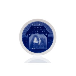 CHRISTMAS PLATE NATIVITY OF CHRIST | MEISSEN (GERMANY / GERMAN 1960S)