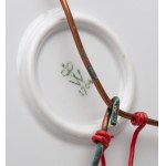 DECORATIVE PLATE WITH FLORAL GILDING | WALLENDORF (GERMANY / GERMAN 20TH CENTURY)