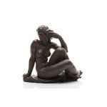 SITTING WOMAN | MEISSEN, DESIGNED BY ROBERT ULLMANN (GERMANY / GERMAN 1940)