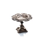 SILVER BOWL ON A LEG | AUSTRIAN EMPIRE (AUSTRIA / AUSTRIAN 1848)