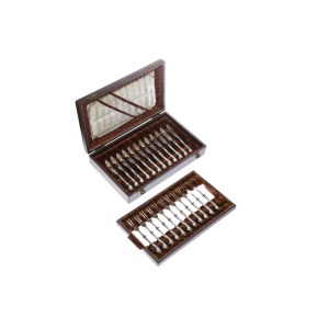 SILVER CUTLERY SET IN A CASE | GERMANY (GERMANY / GERMAN)