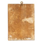 ORTHODOX ICON "ARCHANGEL GABRIEL AND SAINT MARY OF EGYPT" | RUSSIA (RUSSIA / RUSSIAN 1880-1900)