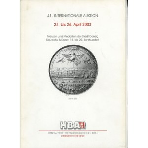 Katalog der 41. HBA-Auktion, 23-26.04.2003
