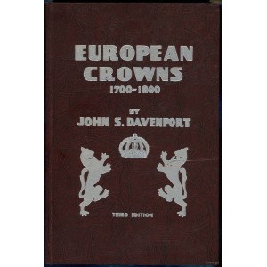 Davenport John S. - European Crowns 1700-1800, Galesburg 1971, 3rd edition.