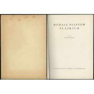 Więcek Adam - Medaily Sliezskych Piastov, Varšava 1958