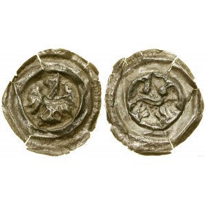 Silesia, broad brakteat, 2nd half of the 13th century.
