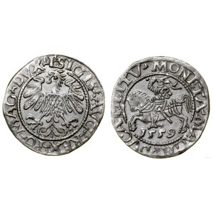 Pologne, demi-penny, 1559, Vilnius
