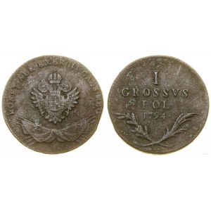 Polska, 1 grosz, 1794, Wiedeń