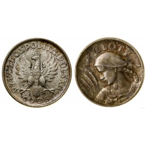 Poland, 1 zloty, 1925, London