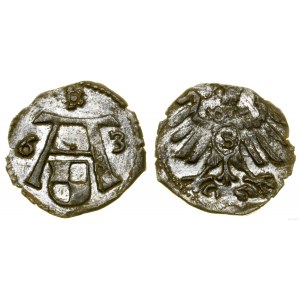 Herzogliches Preußen (1525-1657), Denar, 1563, Königsberg