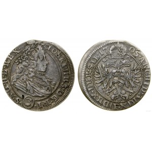 Silesia, 3 krajcary, 1705 FN, Wrocław