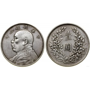 China, dollar, 1914 (3rd year)