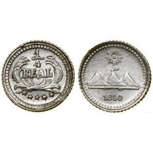 Guatemala, 1/4 real, 1890