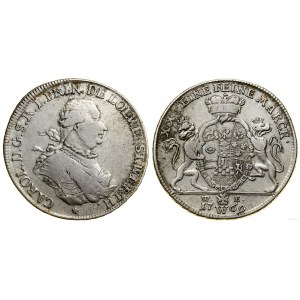 Niemcy, półtalar, 1769 WE, Wertheim