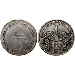 Deutschland, 2/3 Taler (Gulden), 1702 JJJ, Celle