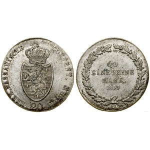 Germany, 20 krajcars, 1809, Darmstadt