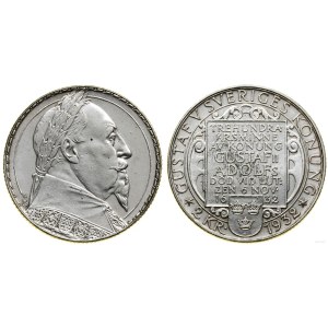 Sweden, 2 crowns, 1932, Stockholm
