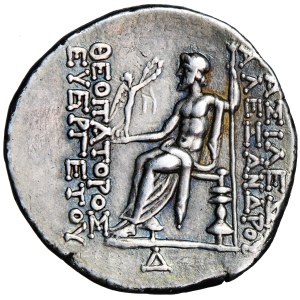 Greece, Syria, Seleucid Kingdom, Alexander I Balas, tetradrachm, ca. 150 BC, minted in Antioch