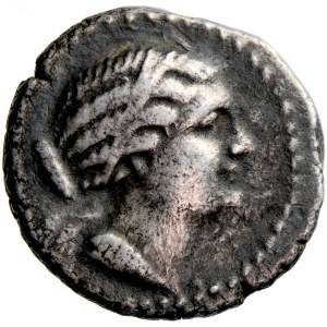 Greece, Cyrenaica, Kingdom of the Ptolemies, Berenice II, didrachma, ca. 260–240 BC, mint: Cyrene
