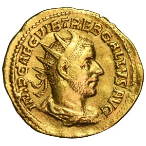 Roman Empire, Trebonianus Gallus, binio (double aureus), 251–253, minted in Rome