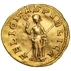 Roman Empire, Trebonianus Gallus, binio (double aureus), 251–253, minted in Rome
