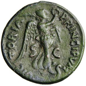 Kingdom of the Ostrogoths, Theodahad, 40 nummi (follis), ca. 535, minted in Rome