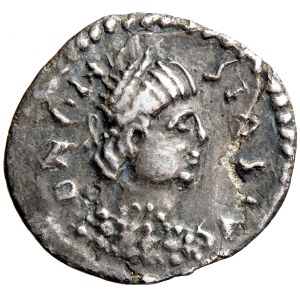 Królestwo Ostrogotów, Baduila (541-552), 1/2 silikwy, 549/550-552, men. Ticinum