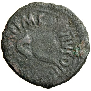 Królestwo Ostrogotów lub Wandalów, 42 nummi (retaryfikowany as Augusta), 1. poł. VI w.