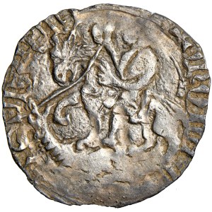 Duché de Podolie, Konstanty Koriatowicz, grosz (petit grosz), vers 1388-1393, frappé à Smotrycz