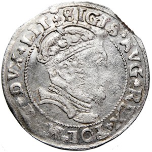 Polska, Zygmunt August, Litwa, grosz na stopę litewską, 1546, men. Wilno