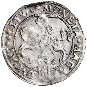 Polska, Zygmunt August, Litwa, grosz na stopę litewską, 1546, men. Wilno