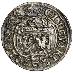 Poland, Stefan Batory, Crown, szeląg, 1586, minted in Olkusz