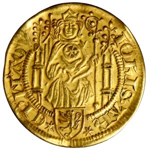 Germany, Archbishopric of Mainz (Bingen), Johann II von Nassau, goldgulden (undated), 1397–1399