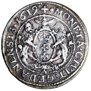 Poland, Sigismund III, Gdańsk, ort, 1619, minted in Gdańsk
