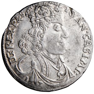 Poland, John II Casimir, Crown, half-thaler, 1655, minted in Kraków