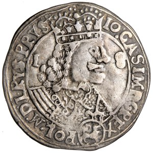 Polsko, Jan Kazimierz, Koruna, ort, 1656, raženo ve Lvově